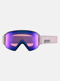 Anon M4S Low Bridge Fit Goggles (Cylindrical) + Lens + Face Mask