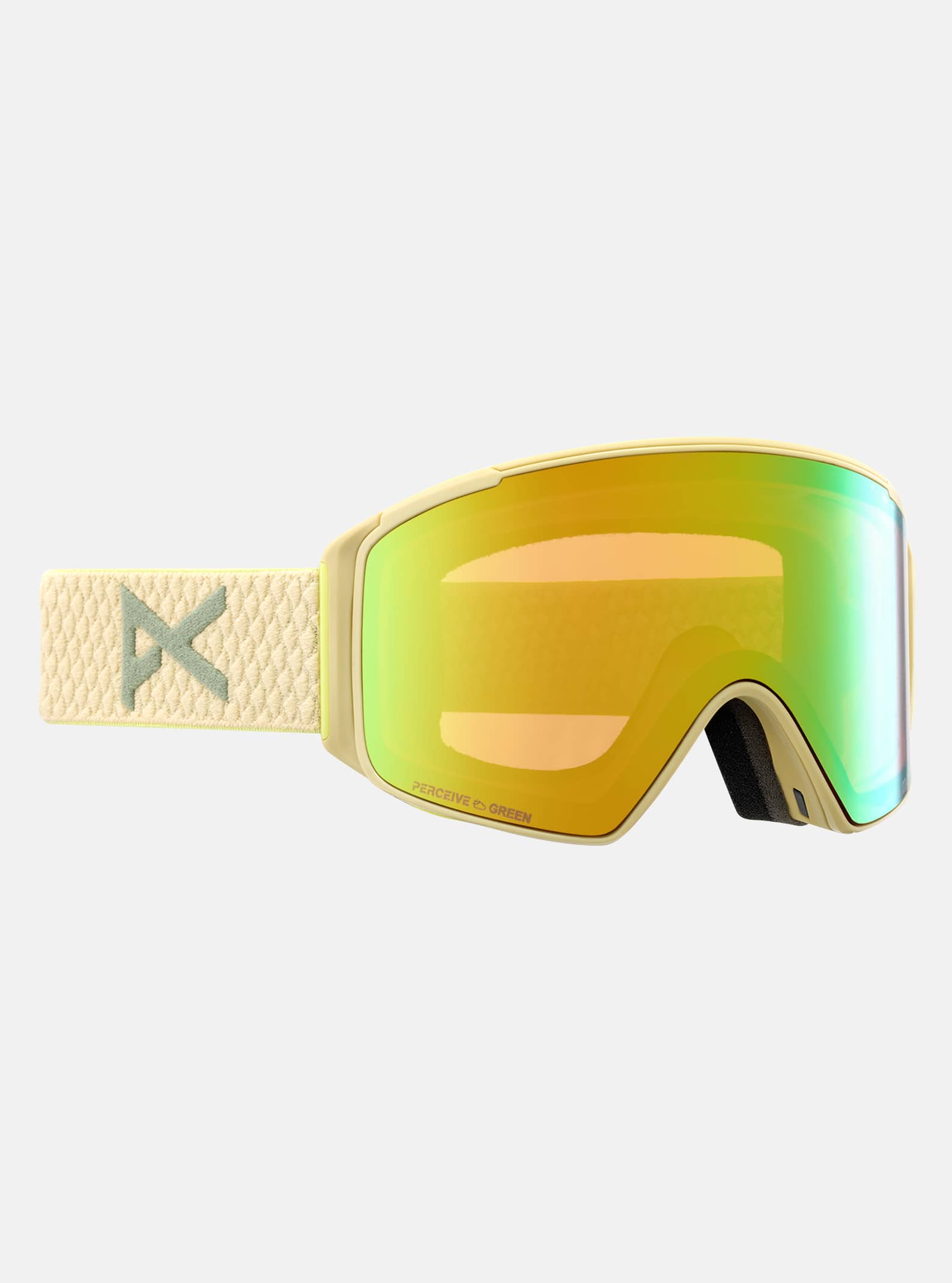 Anon - Masque M4S (Cylindrique) + écran de rechange + cagoule MFI®, Frame: Mushroom, Lens: Perceive 