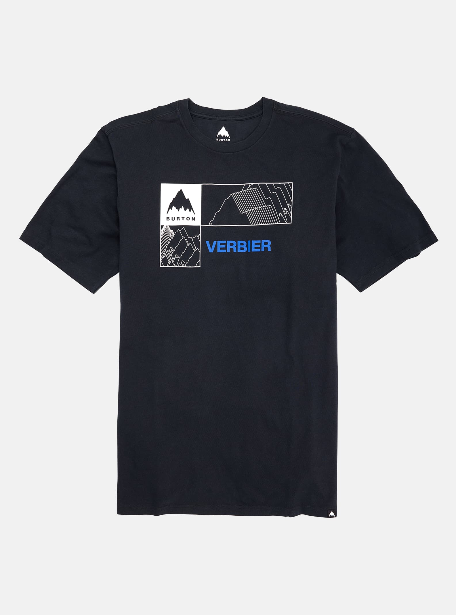 Burton - T-shirt à manches courtes Local, Verbier True Black, XL