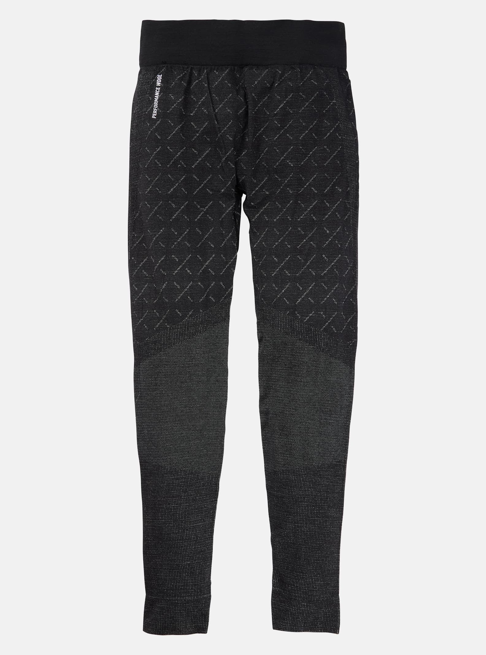 Burton - Pantalon en laine mérinos [ak] Slokar femme, True Black / Gray Cloud, L