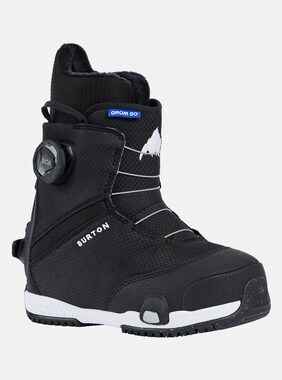 Kids' Burton Grom Step On&reg; Snowboard Boots shown in Black