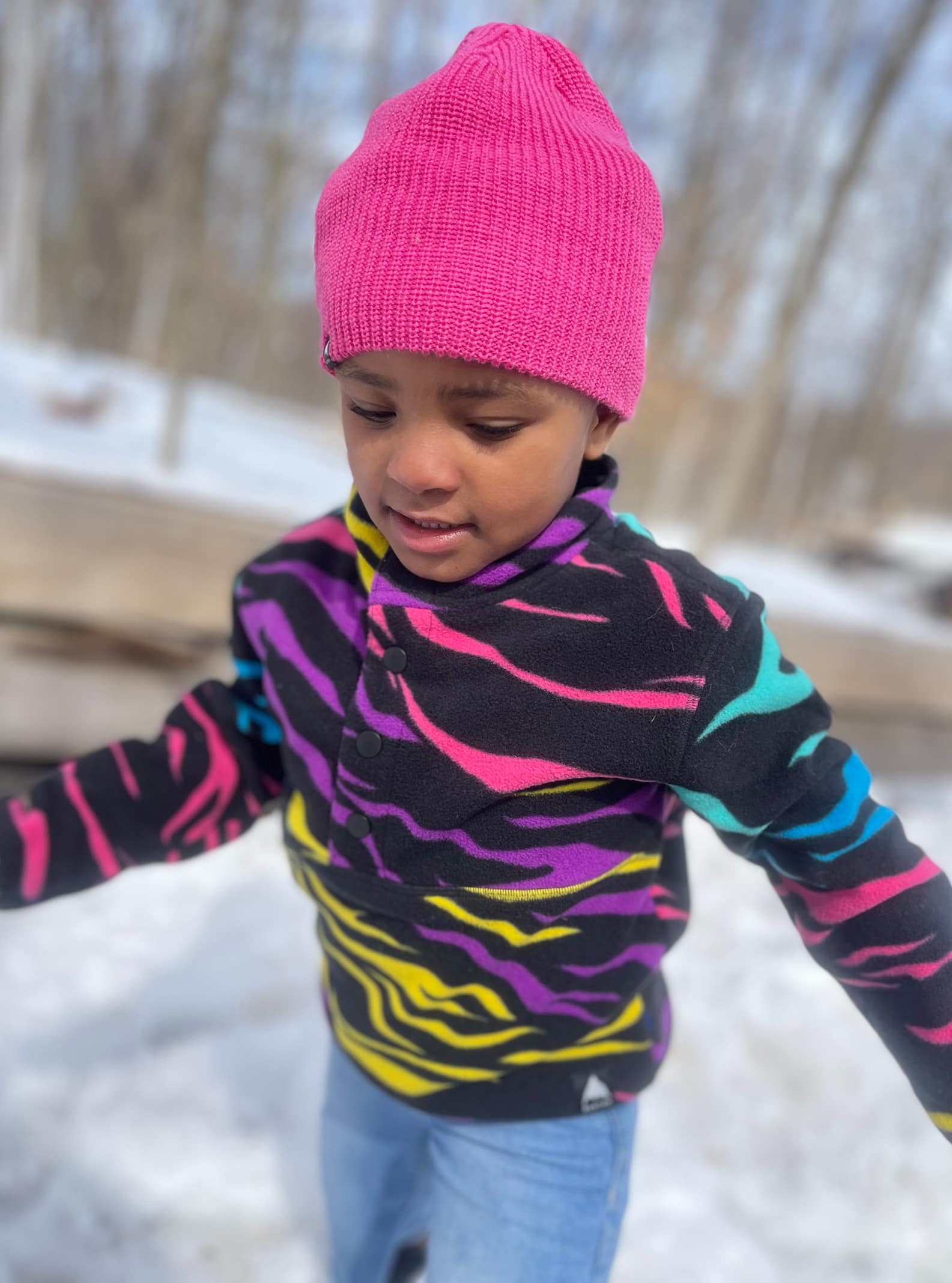 トドラー Burton シンダー フリース アノラック | ベビー アウター