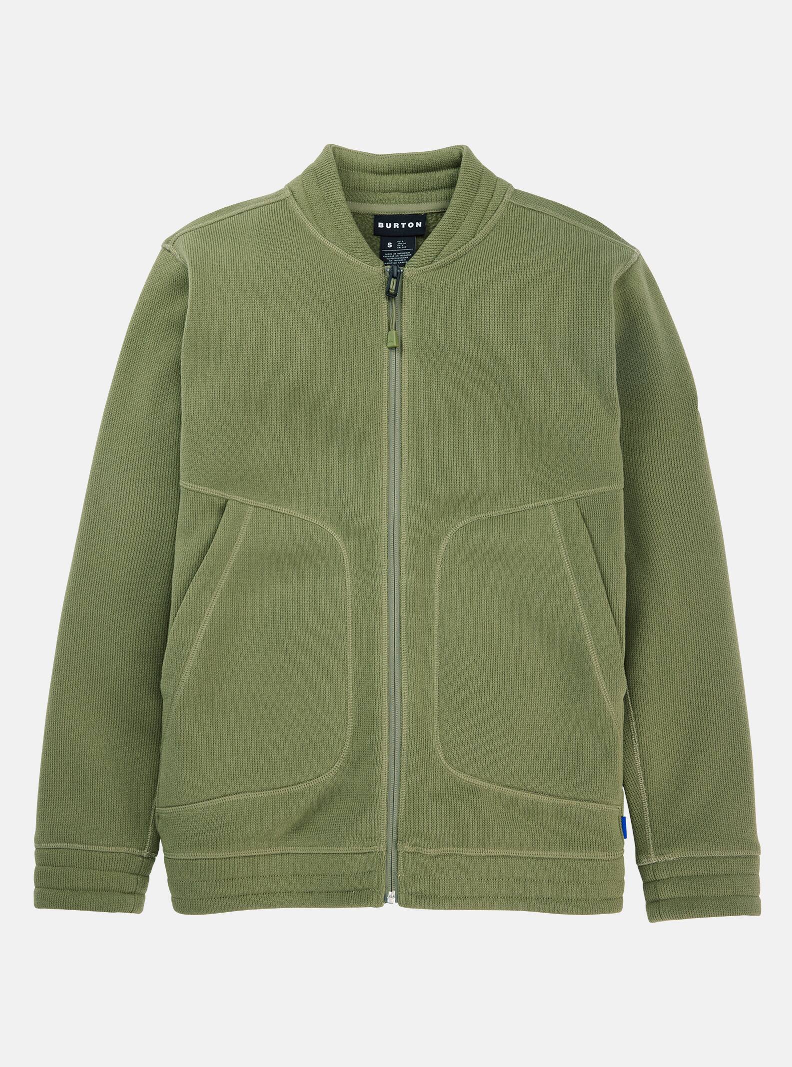 Burton - Polaire zippée Runin pour femme, Forest Moss, L