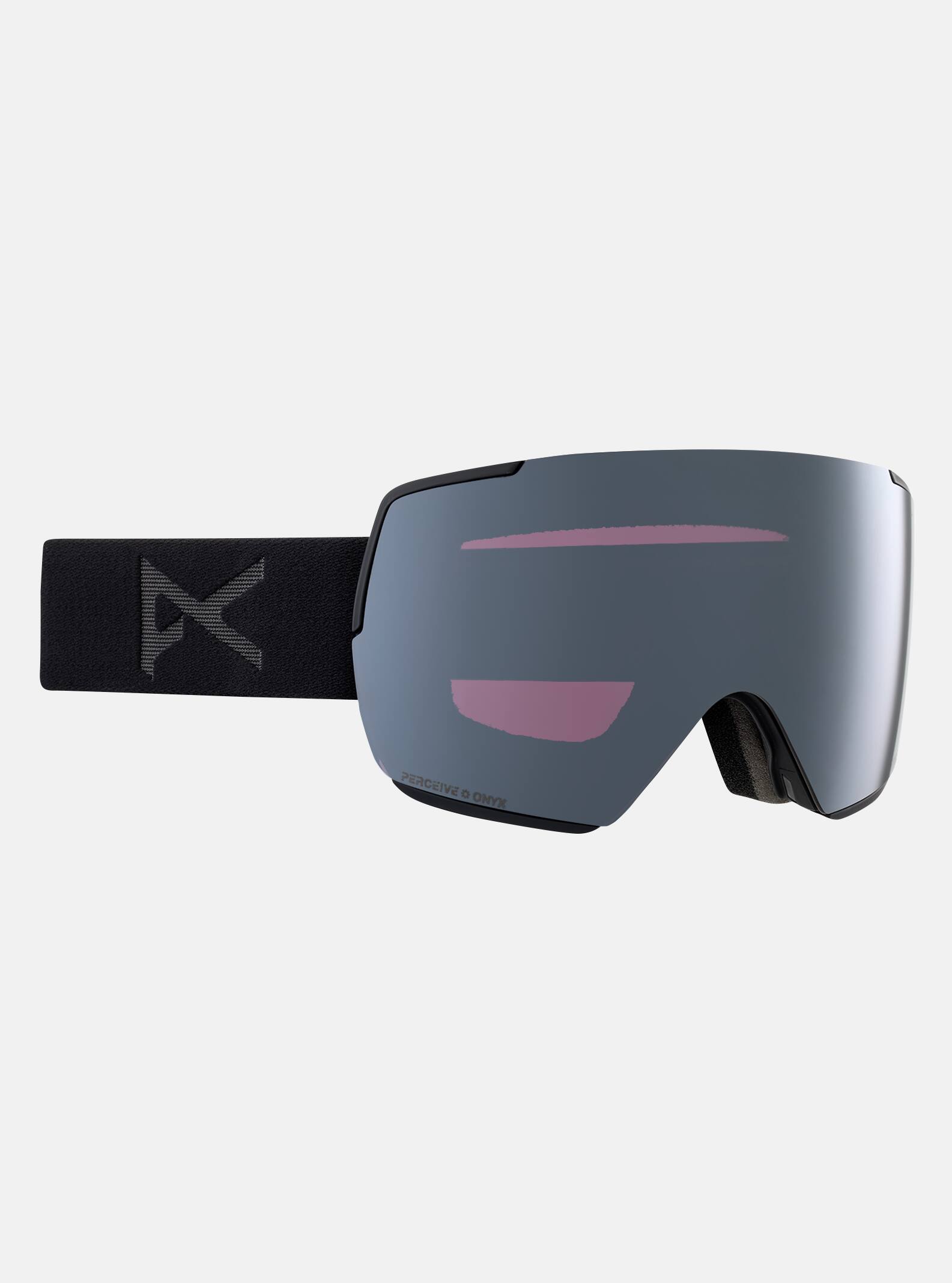 Anon - Masque M5S + écran de rechange + cagoule MFI®, Frame: Smoke, Lens: Perceive Sunny Onyx (6% / 