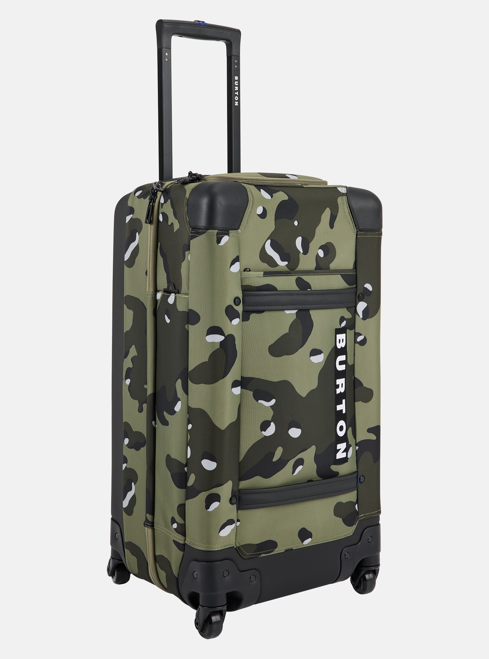 Burton Resväska - 4 Wheel Double Deck 86L, Forest Moss Cookie Camo