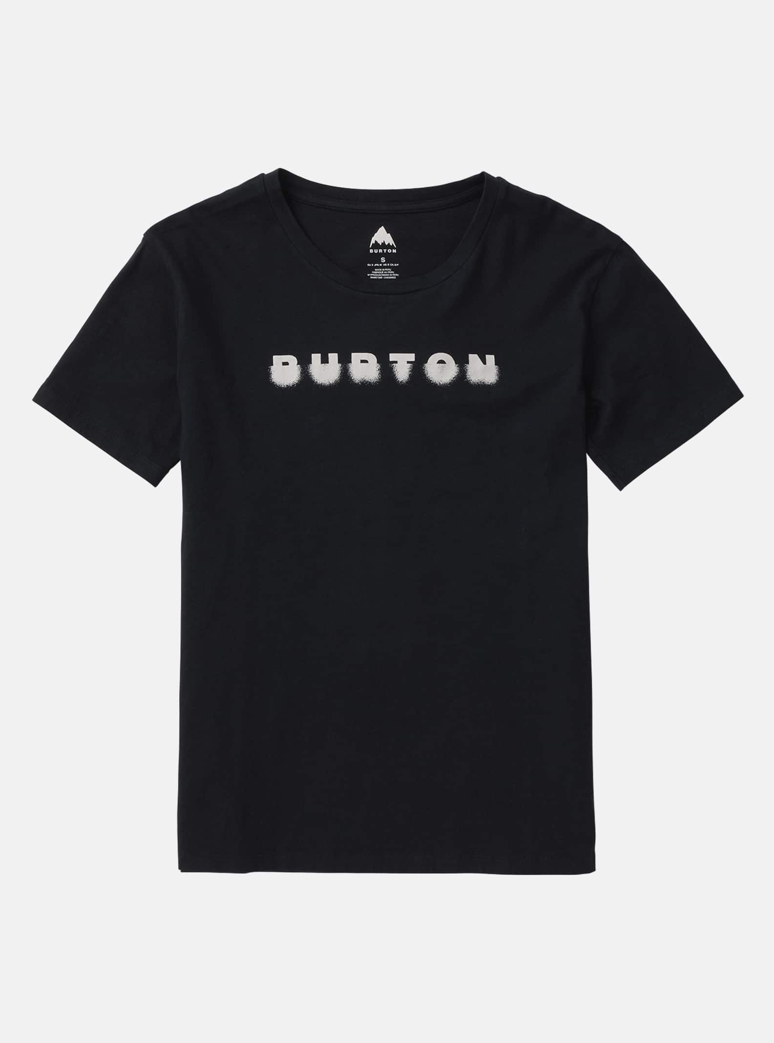 Burton - T-shirt à manches courtes Cosmist pour femme, True Black, L