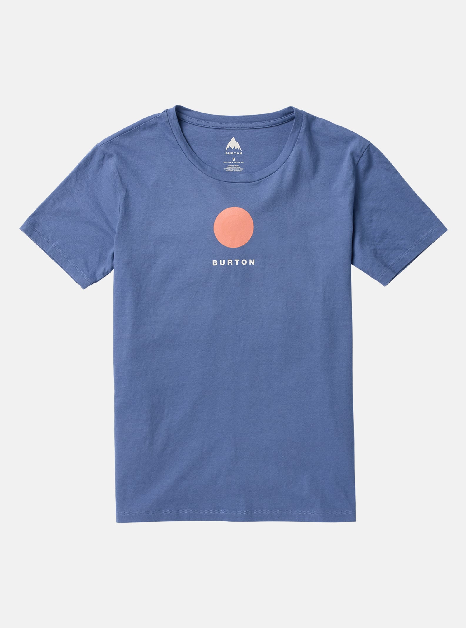 Burton - T-shirt à manches courtes Fish 3D 24 pour femme, Slate Blue, L