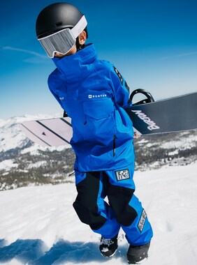 Kids' Burton Daybeacon 3L Pants shown in Astro Blue