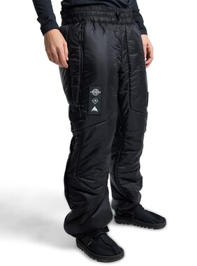 Burton Daybeacon Expedition Puffy Pants shown in True Black