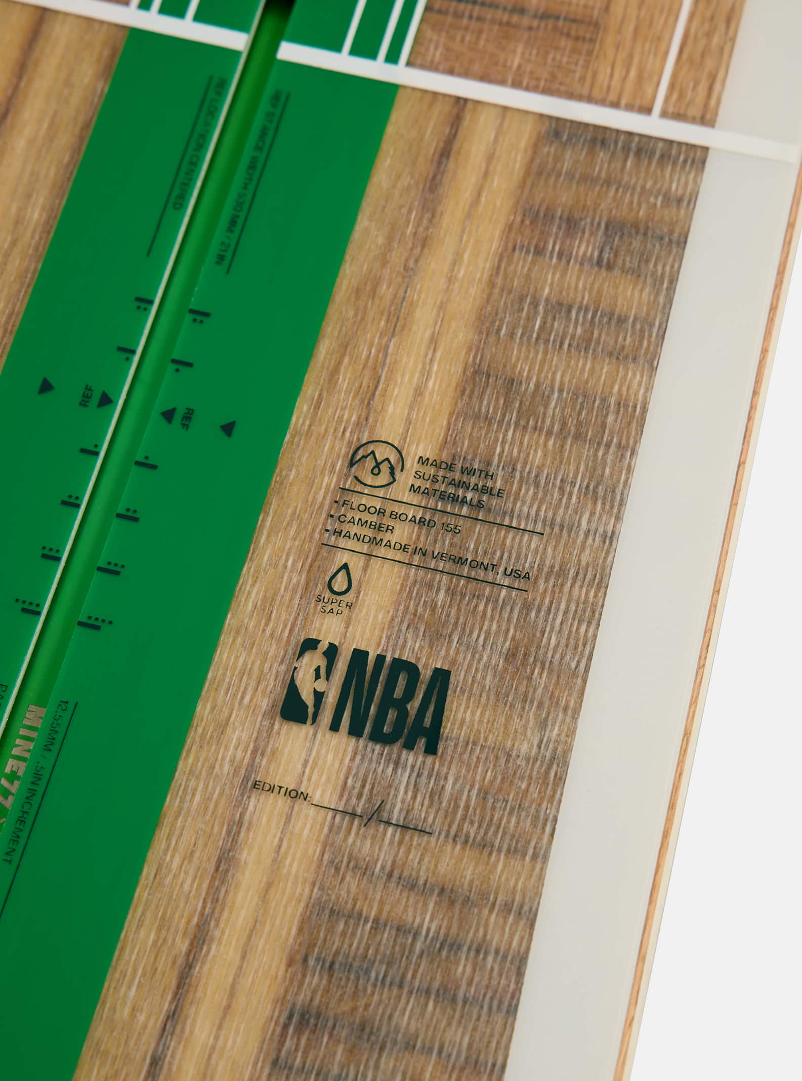 Burton MINE77 x Celtics Process Camber Snowboard | Burton.com