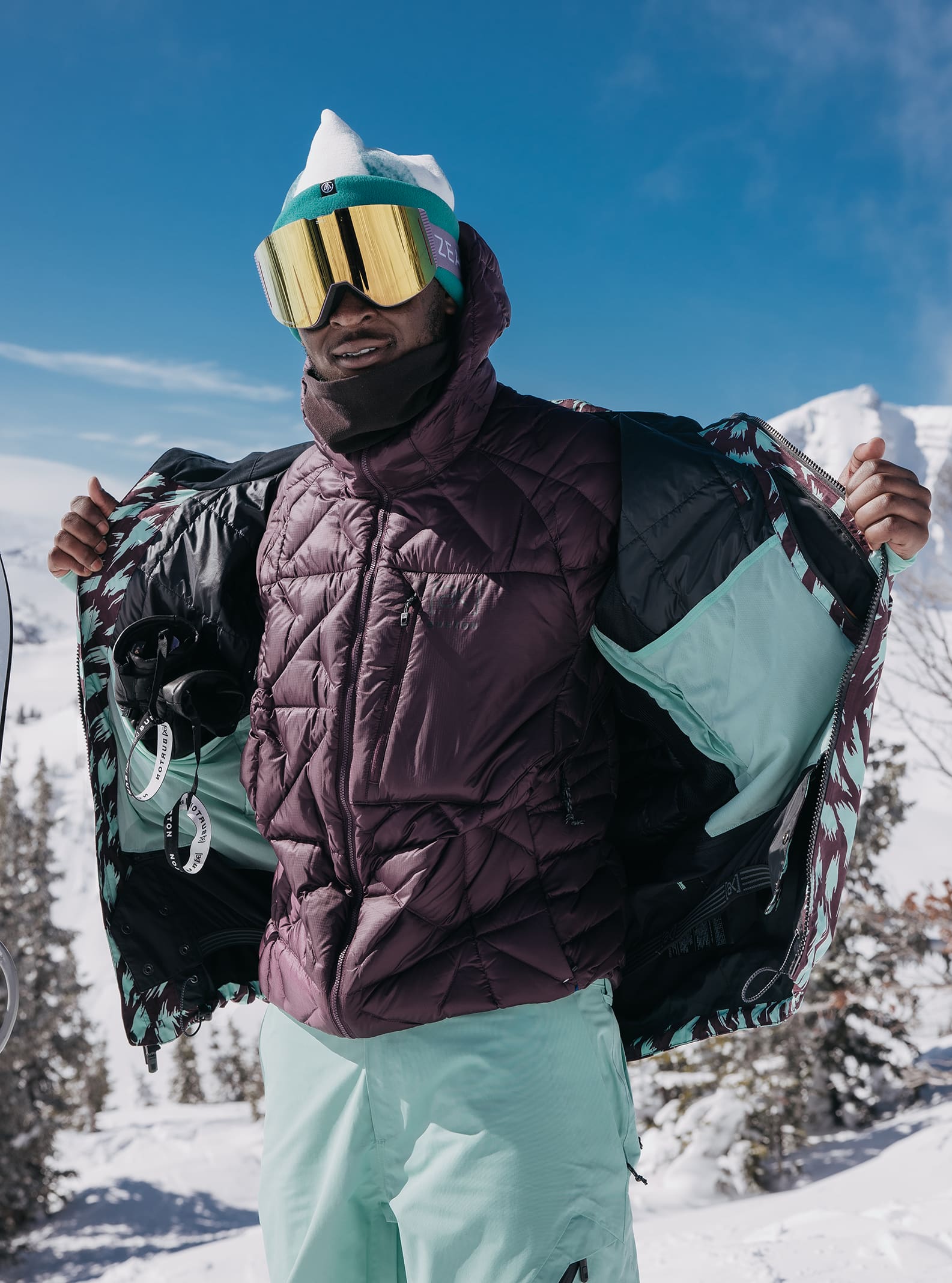 Burton [ak] GORE-TEX 2L SWASH メンズ ウェア Men's Burton [ak] Swash GORE‑TEX 2L Jacket | Burton.com Winter 2025 US