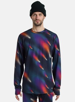 メンズ Burton ミッドウェイト ベースレイヤー クルーネック シャツ メンズ Burton ミッドウェイト ベースレイヤー クルーネック シャツ