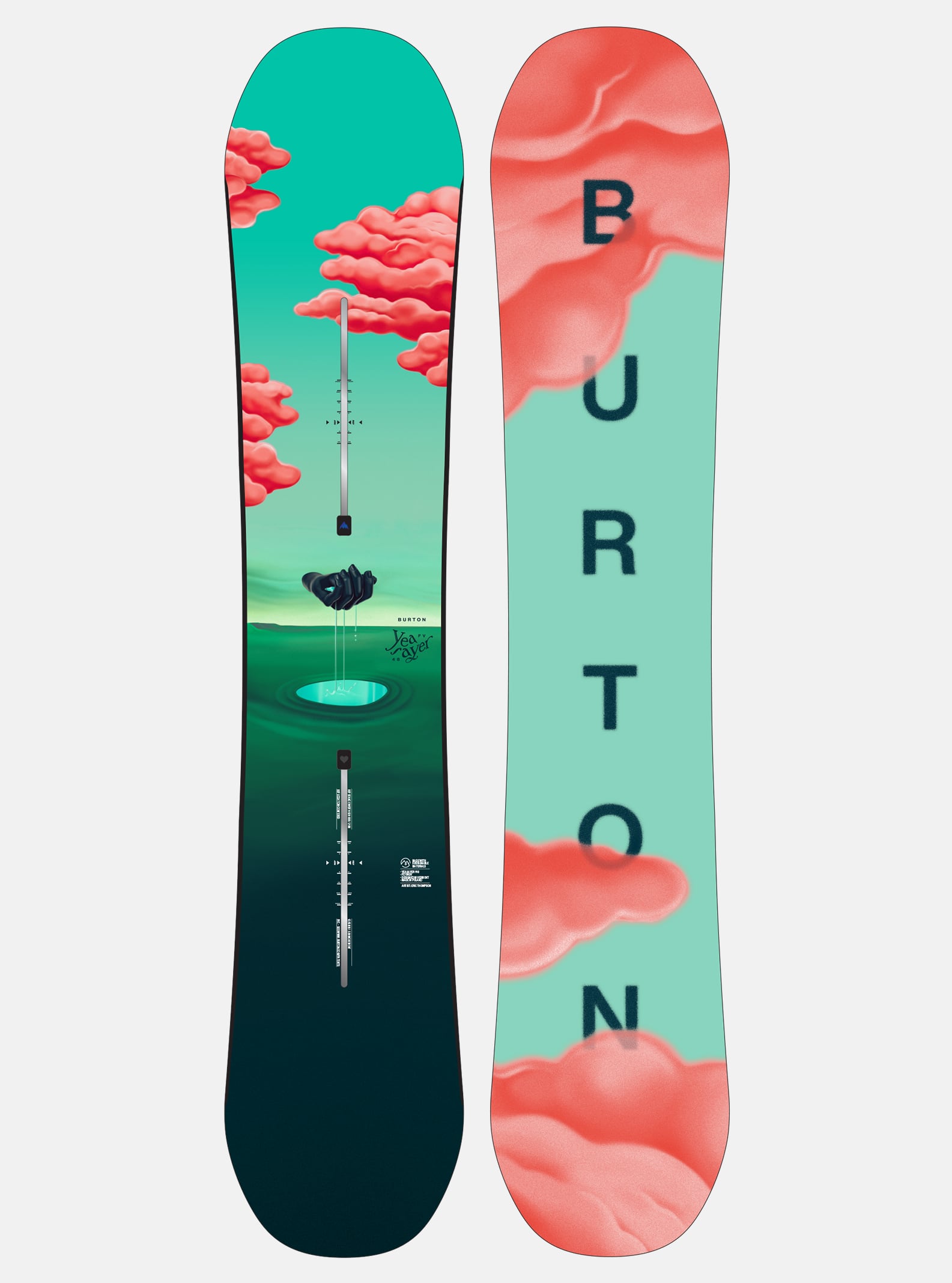 Women's Burton Yeasayer Flying V Snowboard (Sample) | Burton.com