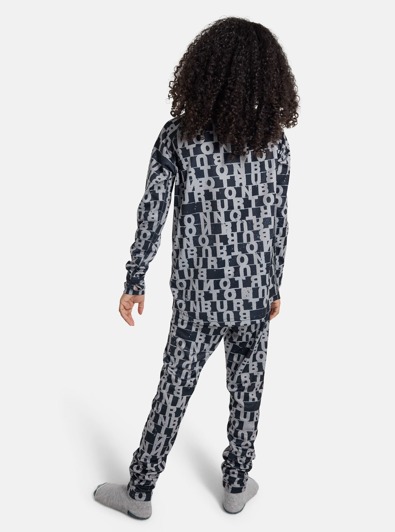 キッズ Burton ライトウェイト ベースレイヤー セット | シャツ&パンツ