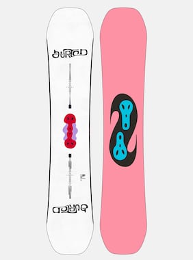 Men's Burton Free Thinker Camber Snowboard shown in Graphic