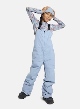 Kids' Burton Skylar 2L Bib Pants shown in Dusty Blue