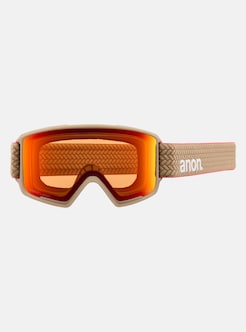Anon アノン M4 オレンジレンズ Anon M3 Low Bridge Fit Goggles + Lens + MFI® Face Mask | Anon