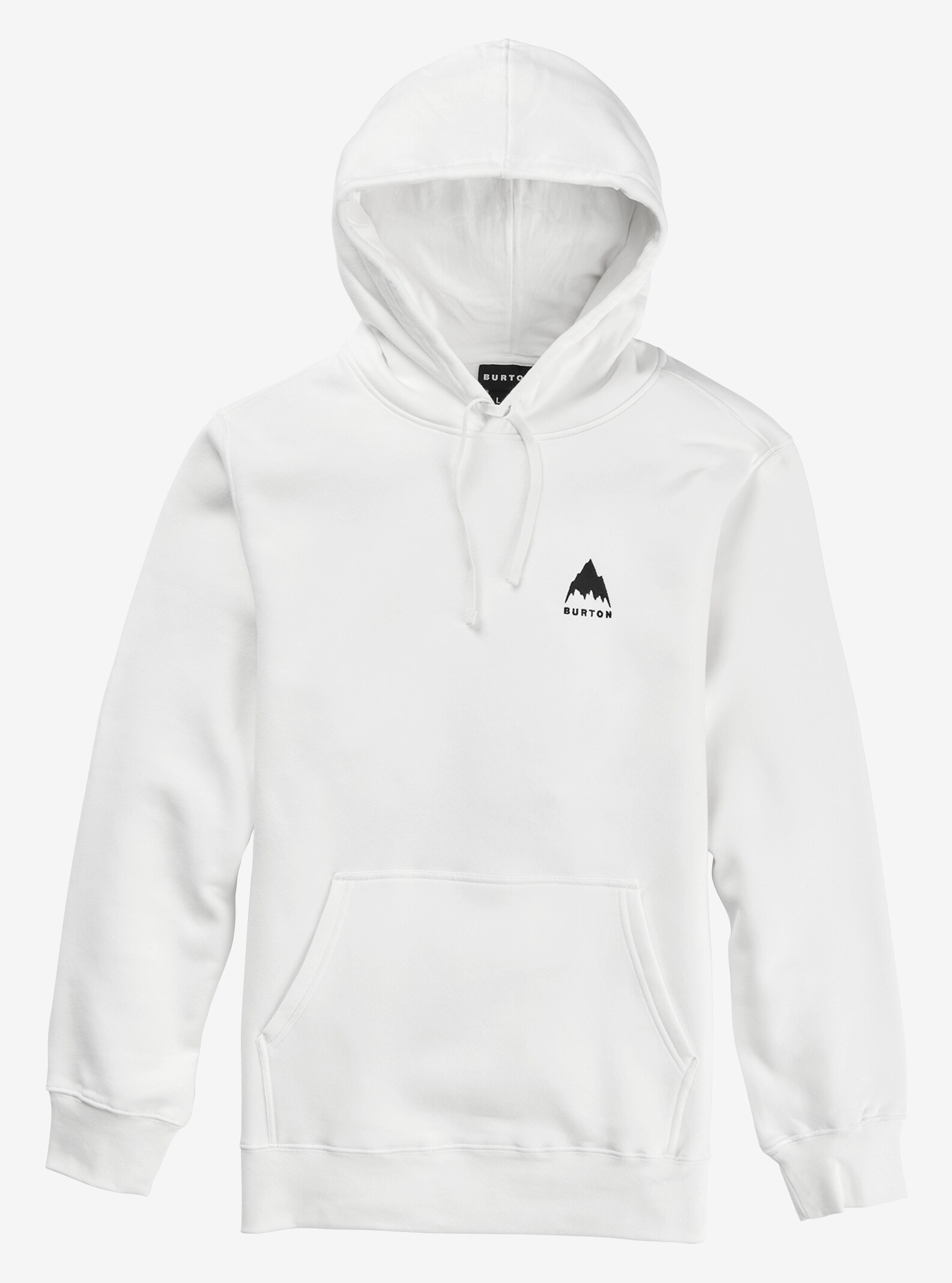 Burton Felpa Con Cappucccio Mountain Uomo – Grigio Melange, Taglia L