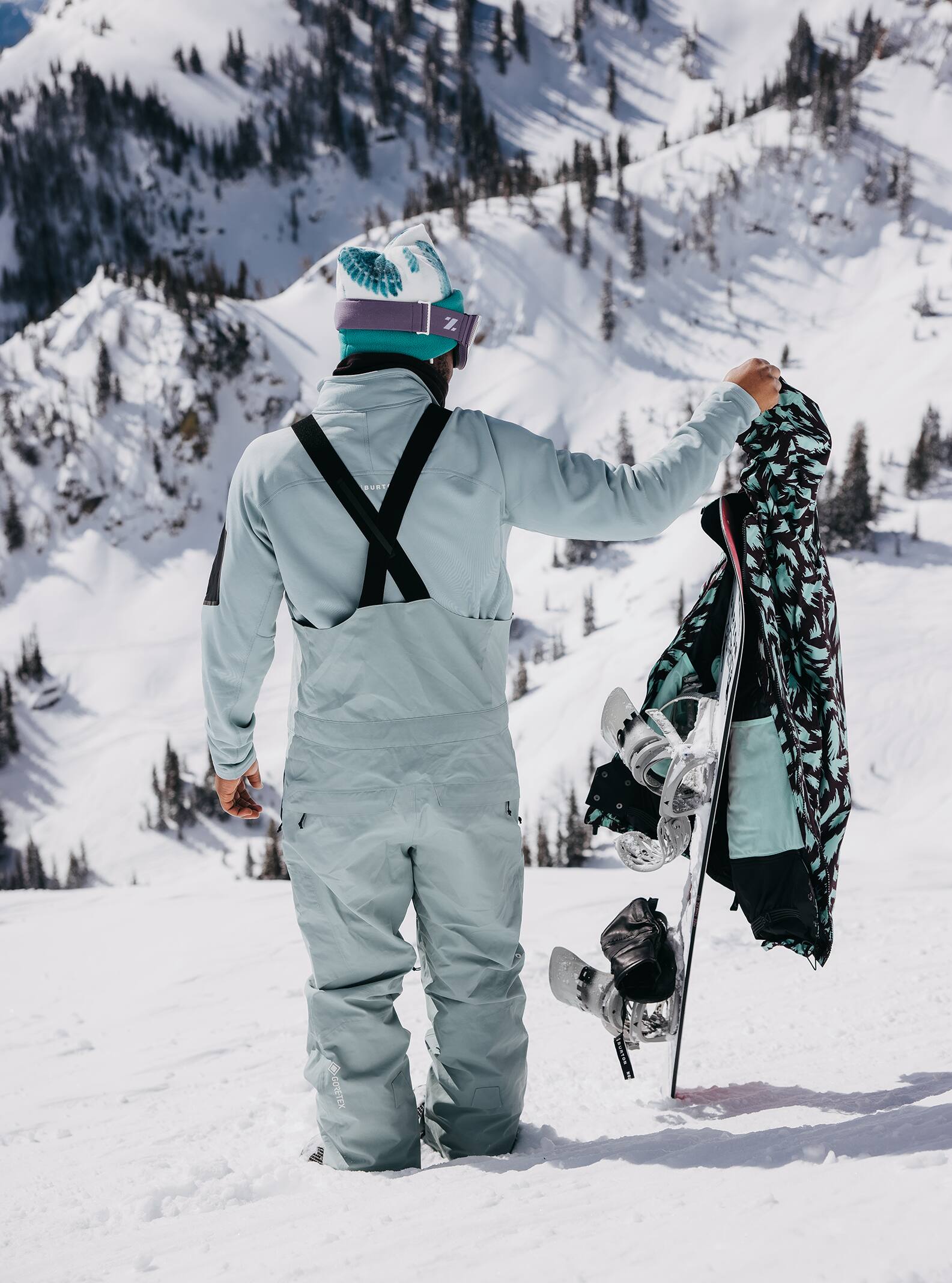 Snowmobile Suit Ski Bib Men's Pants Waterproof Insulated Snow