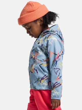 Toddlers' Burton Crown Weatherproof Full-Zip Fleece shown in Scribble