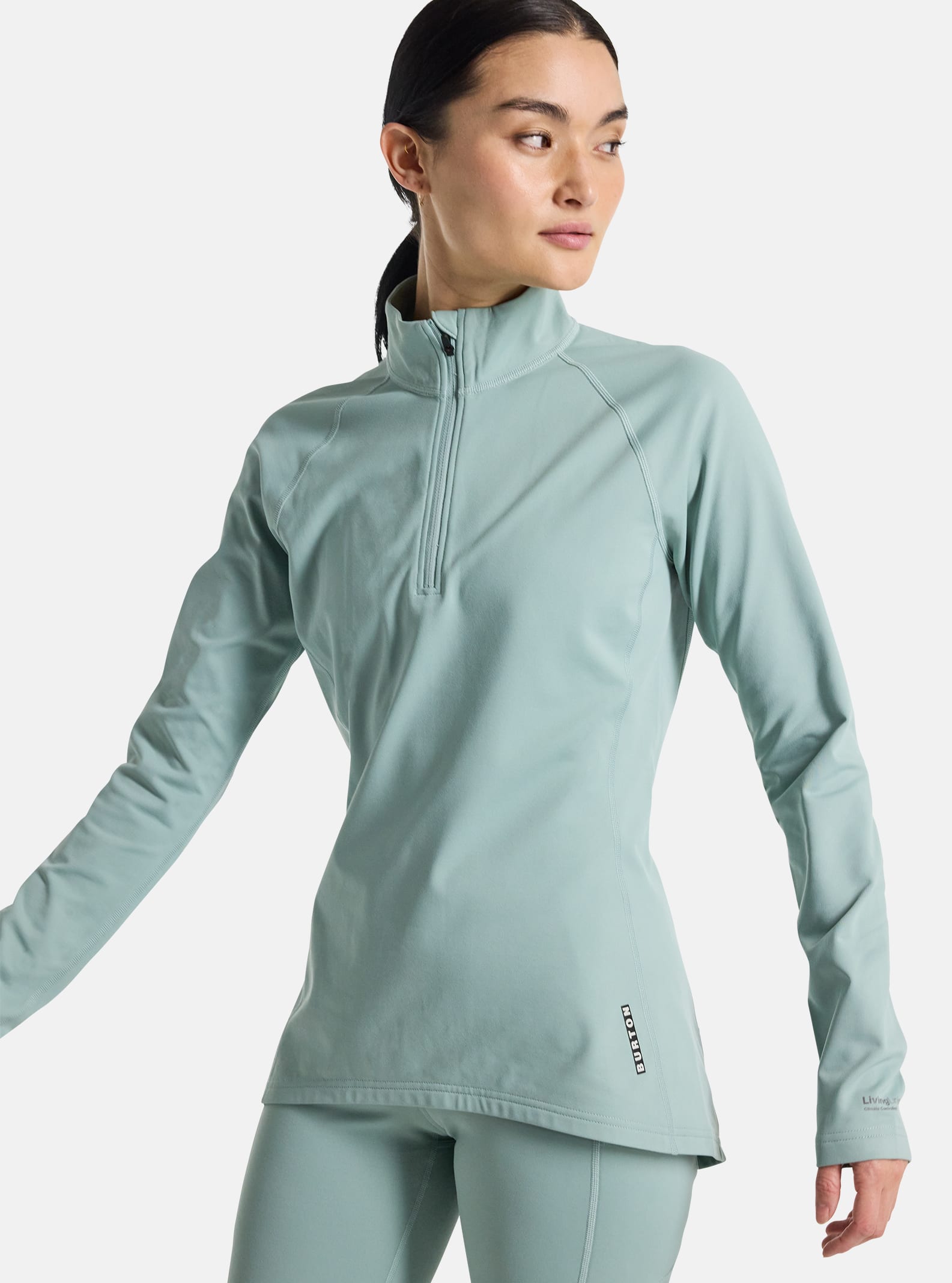 Burton ヘビーウェイトベースレイヤー 1/4ジップセット BURTON - Burton ヘビーウェイトベースレイヤー 1/4ジップセット