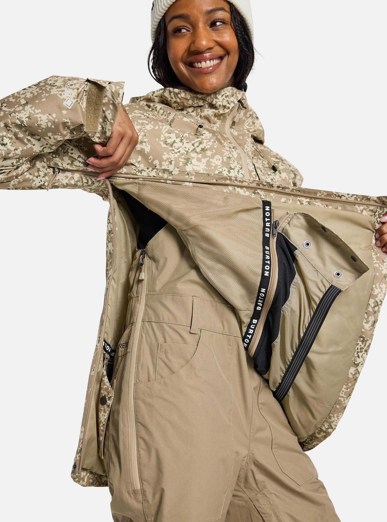 ウィメンズ Burton ピローライン GORE-TEX 2L アノラックジャケット
