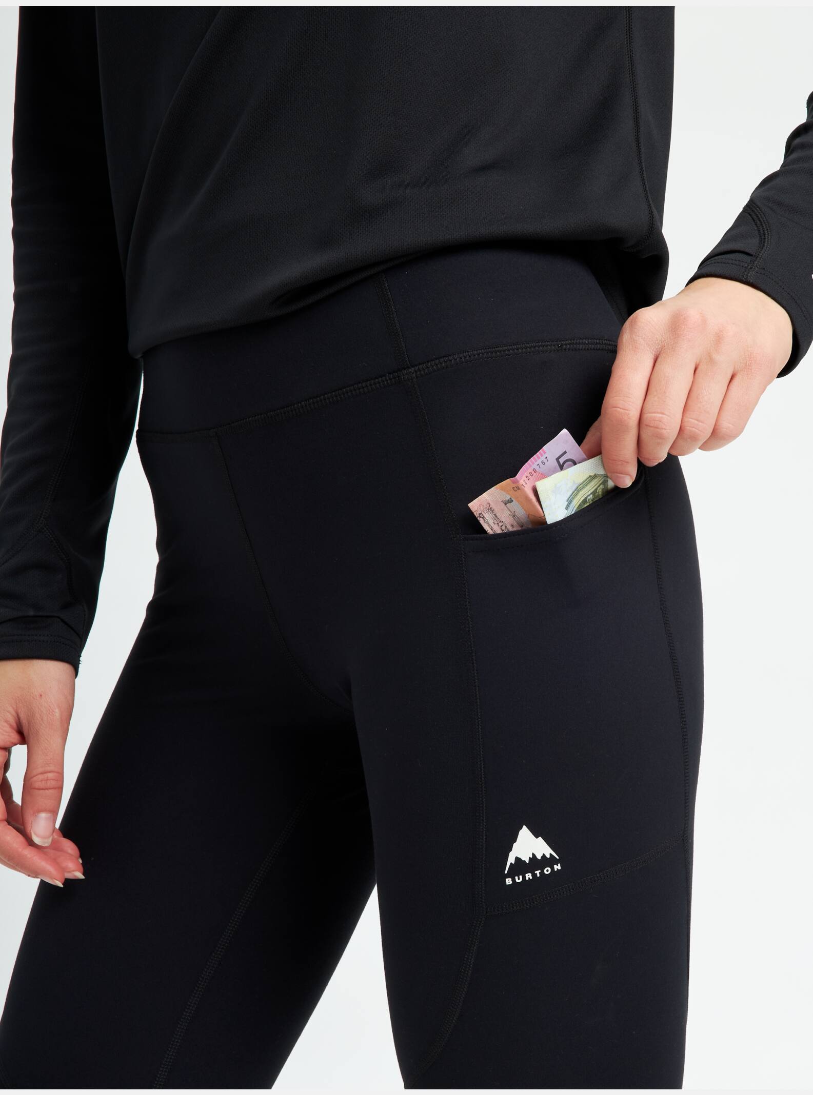 Legging Burton Multipath Camouflage Noir – Taille S, Femme, Neuf Avec étiquettes, Sport Et Quotidien