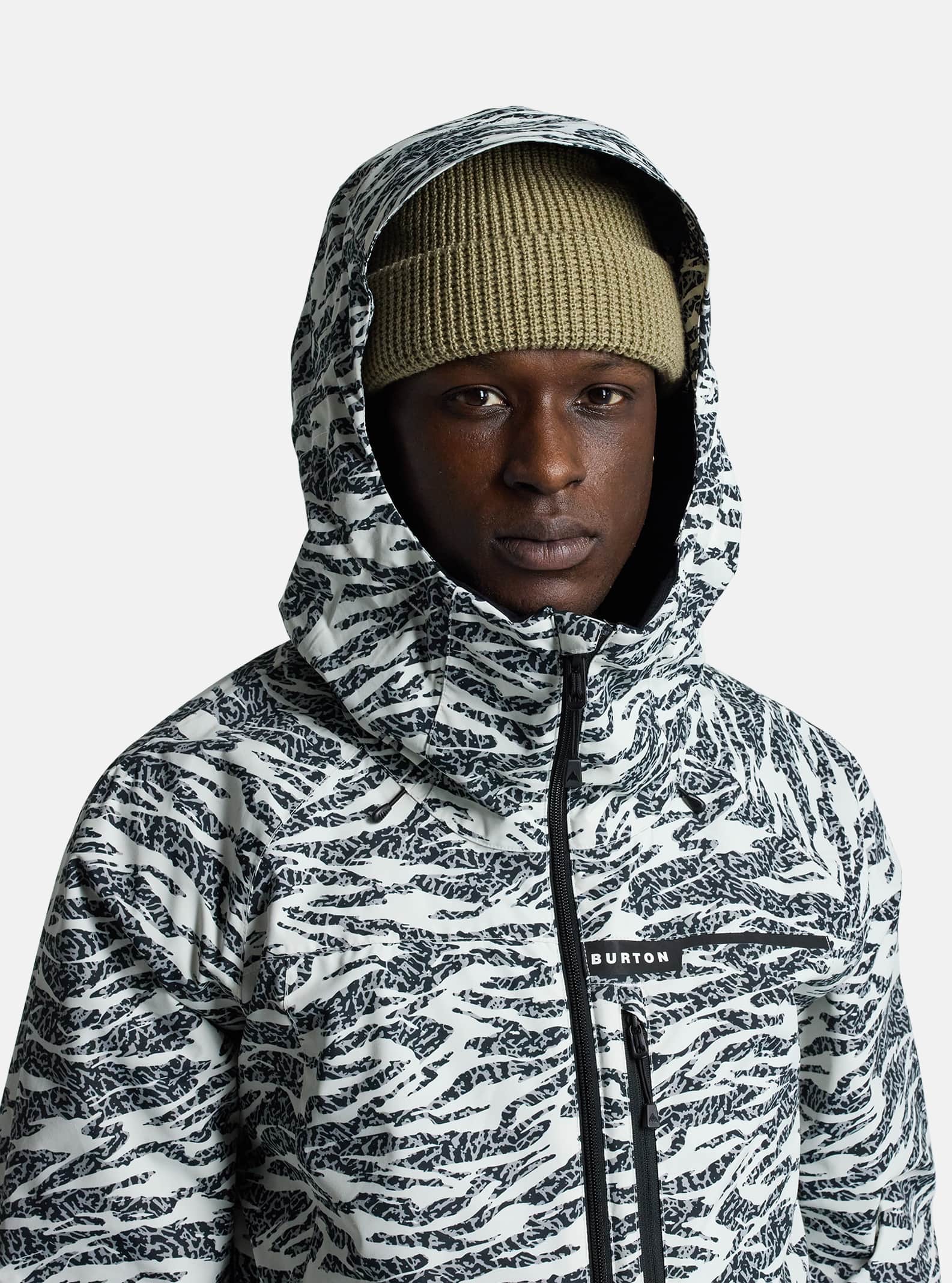 BURTONメンズLODGEPOLE JK Lサイズ ホワイト/ブラック新品 メンズ Burton ロッジポール 2L ジャケット | ウィンター