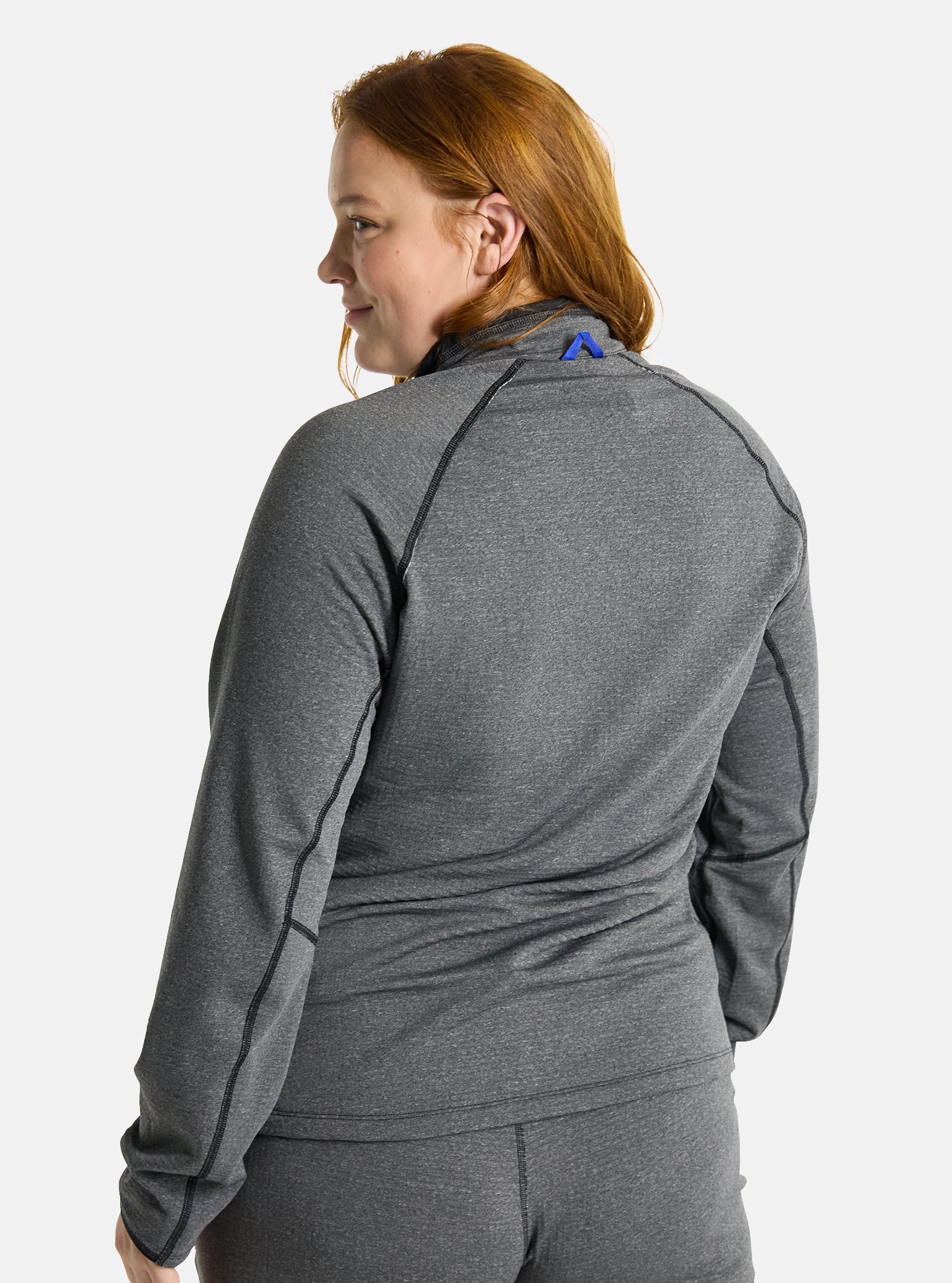 Women's Burton Stockrun Grid Half-Zip Fleece Shirt | Burton.com