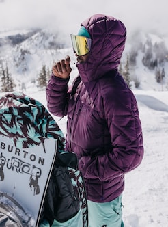 Men's Burton [ak] Baker Hooded Down Jacket | Burton.com Winter 2025 US