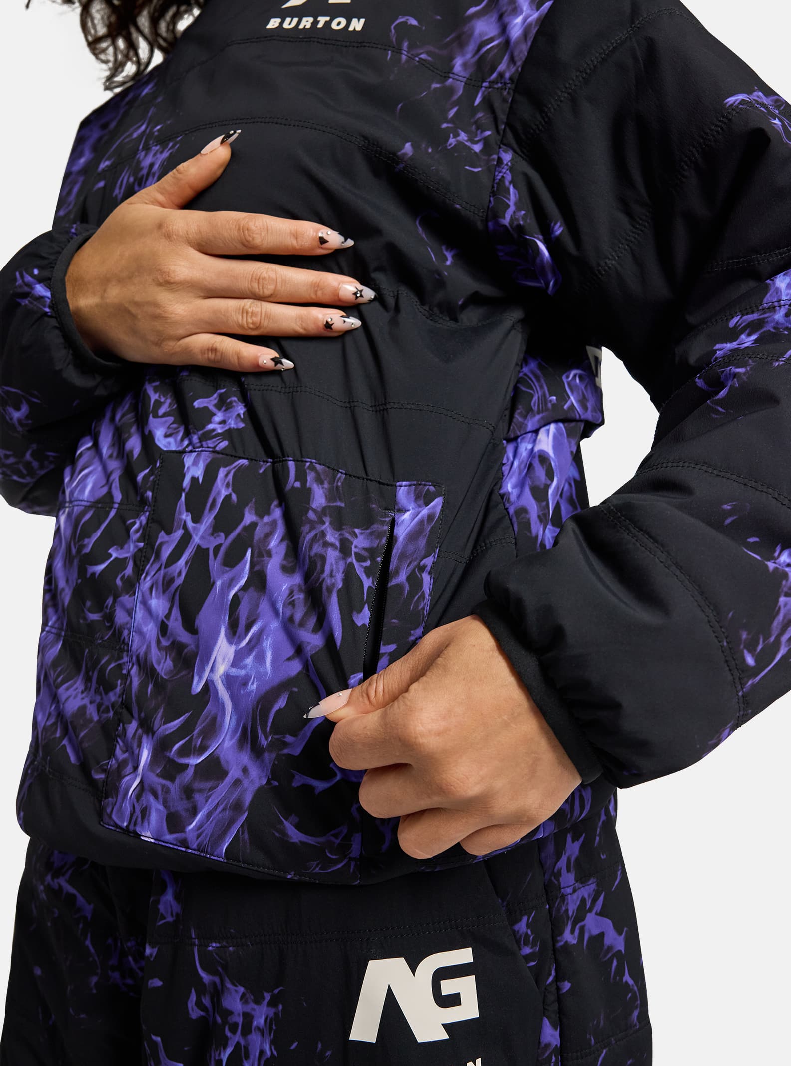 Burton AG ピンボール インサレーテッド プルオーバー クルーネック