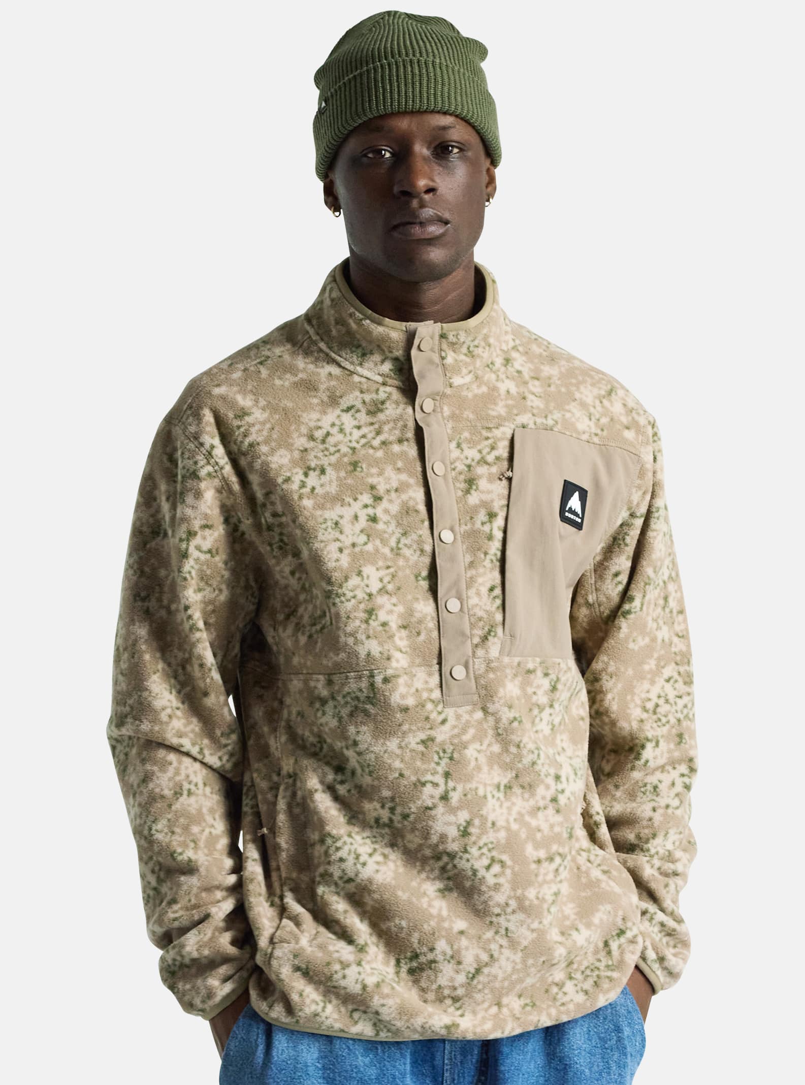 Men's Burton Cinder Pullover Fleece Shirt | Loungewear | Burton