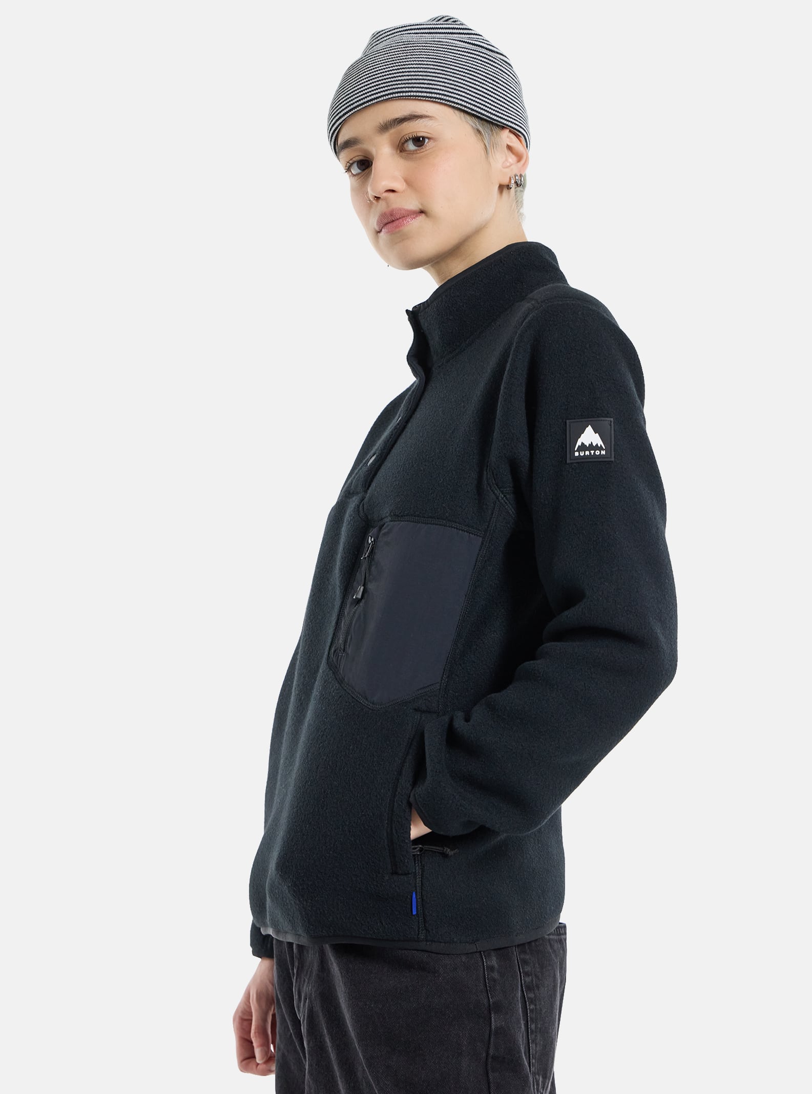 Burton ウェア Burton [ak] Polartec® Grid Pullover Fleece | Burton.com Spring 2020 US