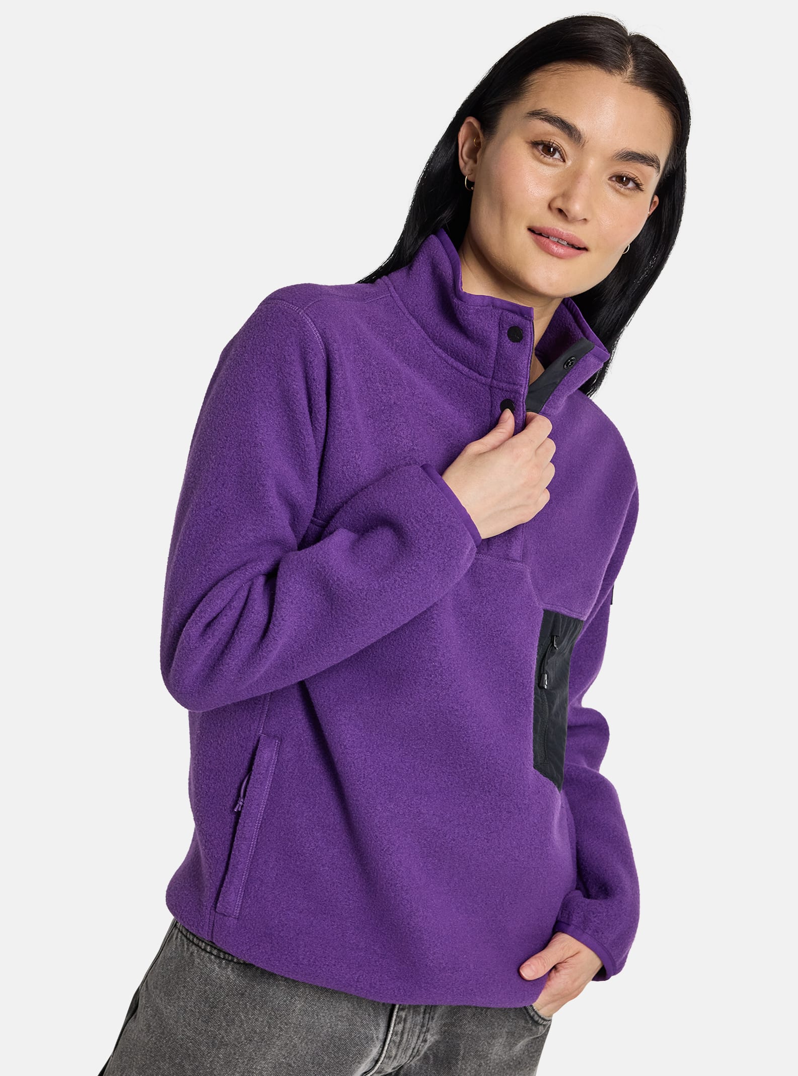 Women's Burton Cinder Pullover Fleece Shirt | Burton.com Winter