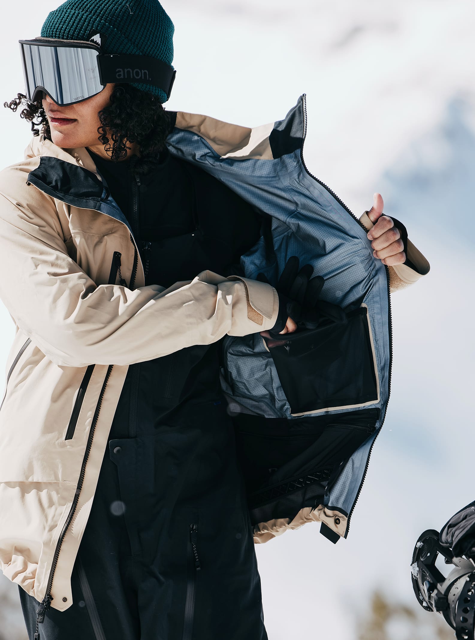 夏季割引 新品 BURTON W AK GORE ACR 3L JK 黒 M ウィメンズ Burton [ak] アクマー GORE-TEX Pro 3L ジャケット