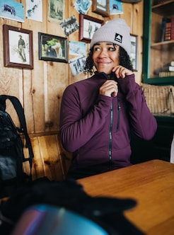 Women's Burton [ak] Baker Stretch Full-Zip Fleece | Burton.com