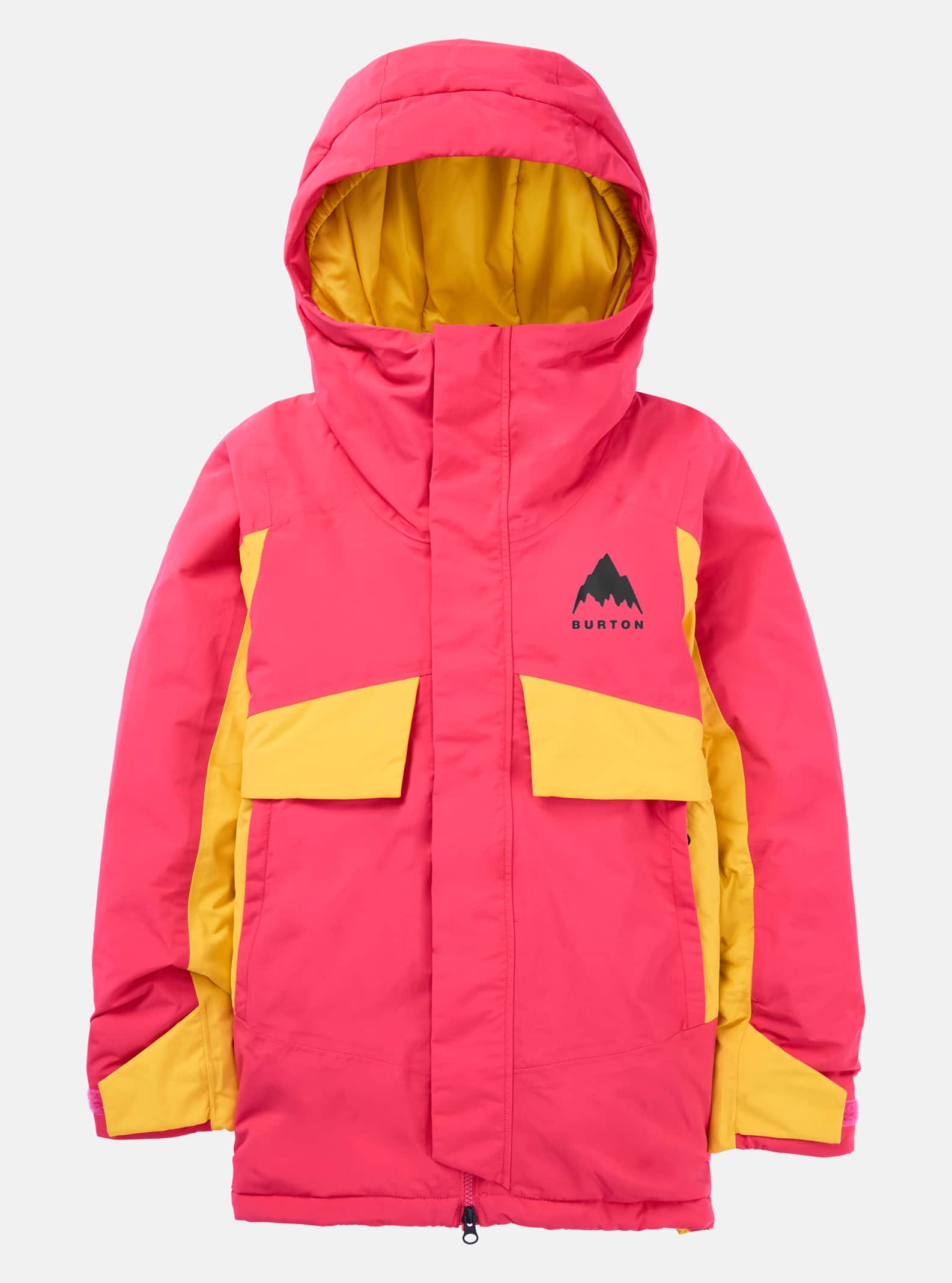 BURTON スノーボードジャケット M イエロー/ピンク Kids' Burton Ascutney 2L Jacket (Sample) | Burton.com Winter 2025 CA