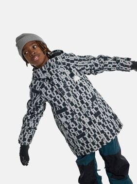Kids' Burton Skimmer Jacket shown in Lined Letters