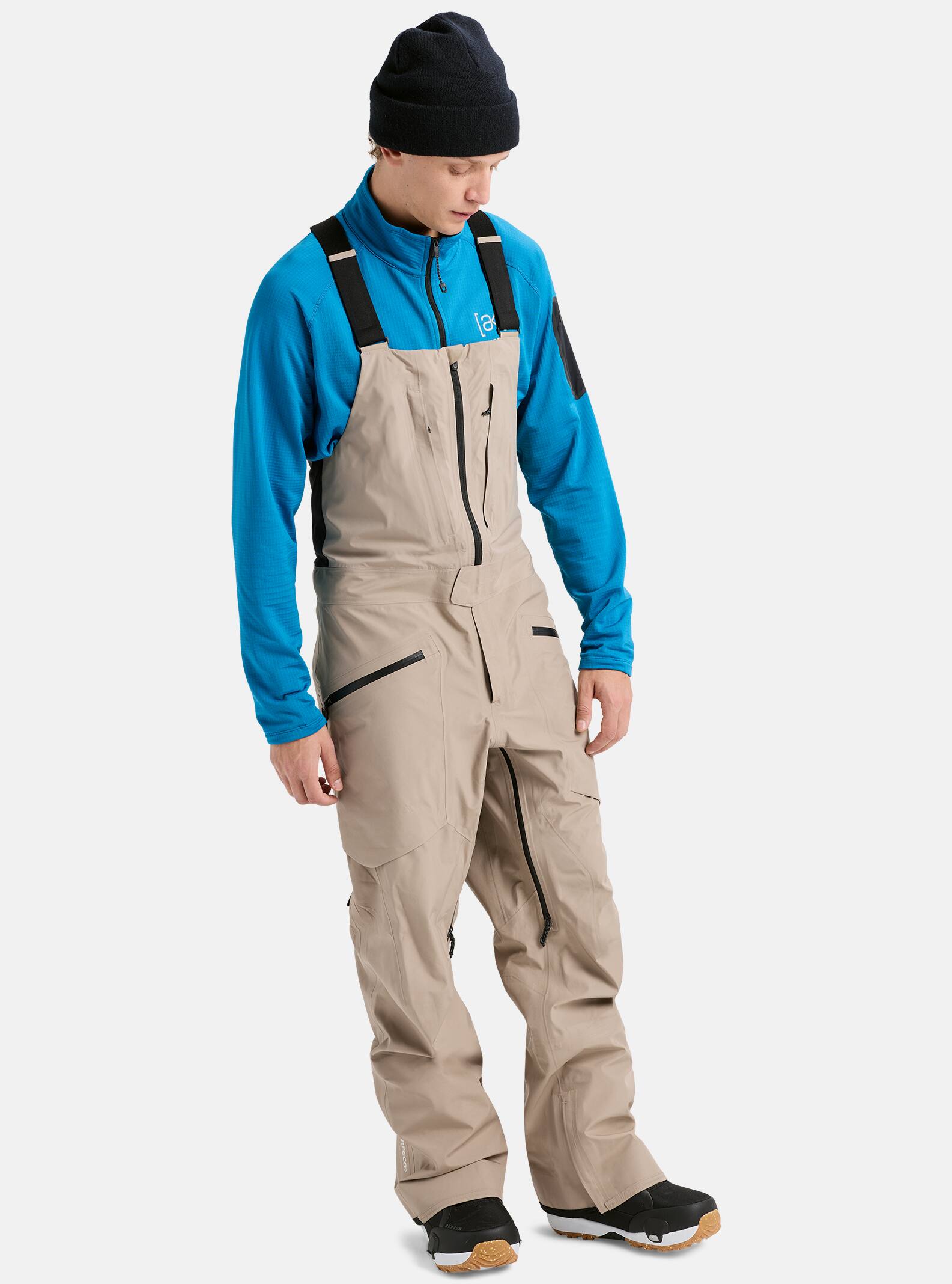 Men's Burton [ak] Freebird GORE‑TEX 3L Stretch Bibs | Burton.com