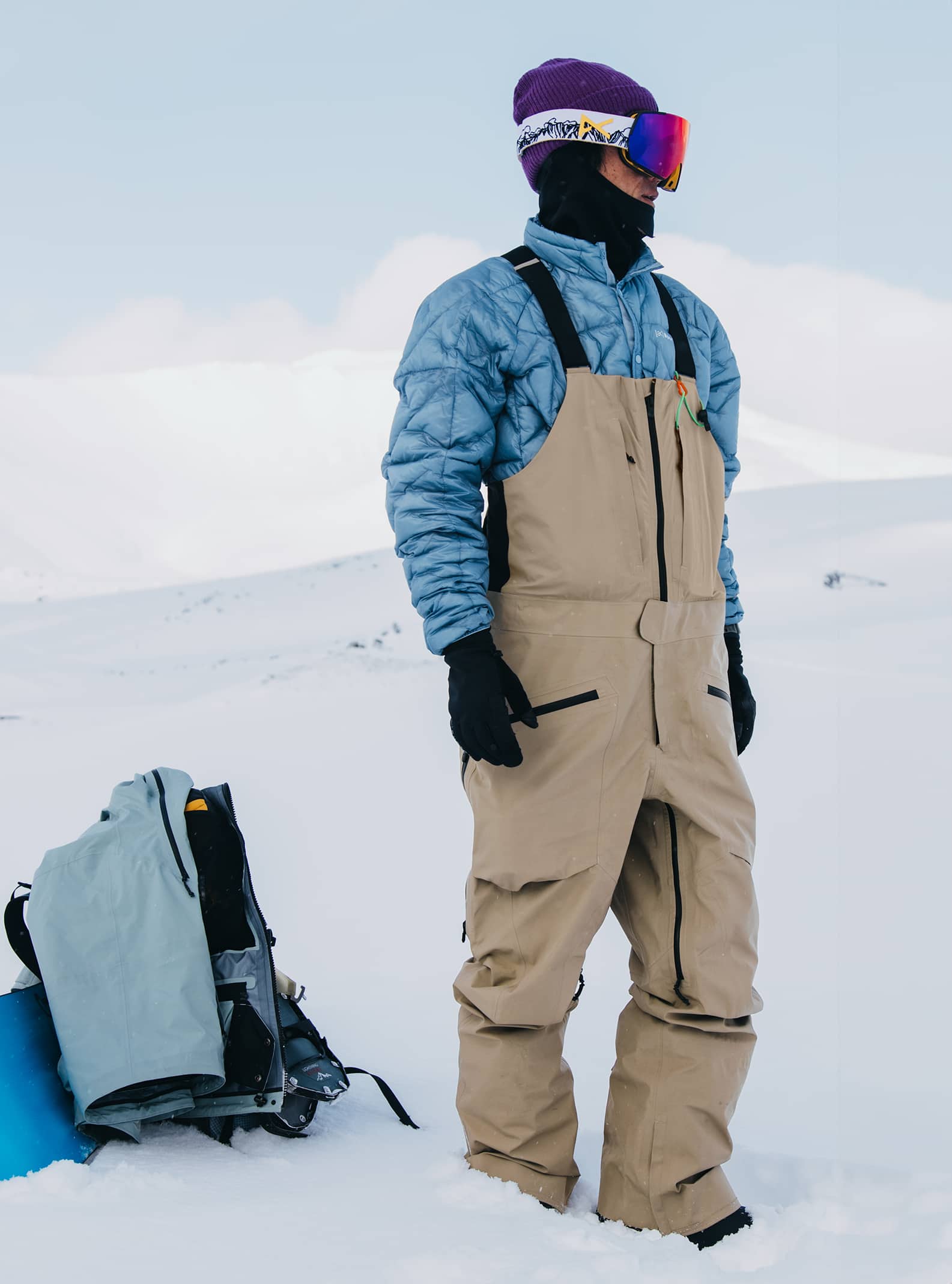 スノーボード Burton [ak] GORE-TEX 3L Freebird Bib Men's Burton [ak] Freebird GORE‑TEX 3L Stretch Bibs | Burton.com