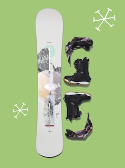 Women's Beginner Snowboard Package | Burton.com Winter 2026 US