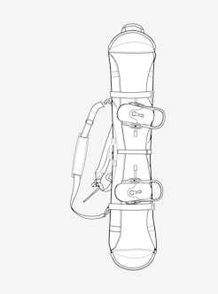 Burton ジャパン スノーボード スリーブ バッグ | トラベル&ラゲッジ