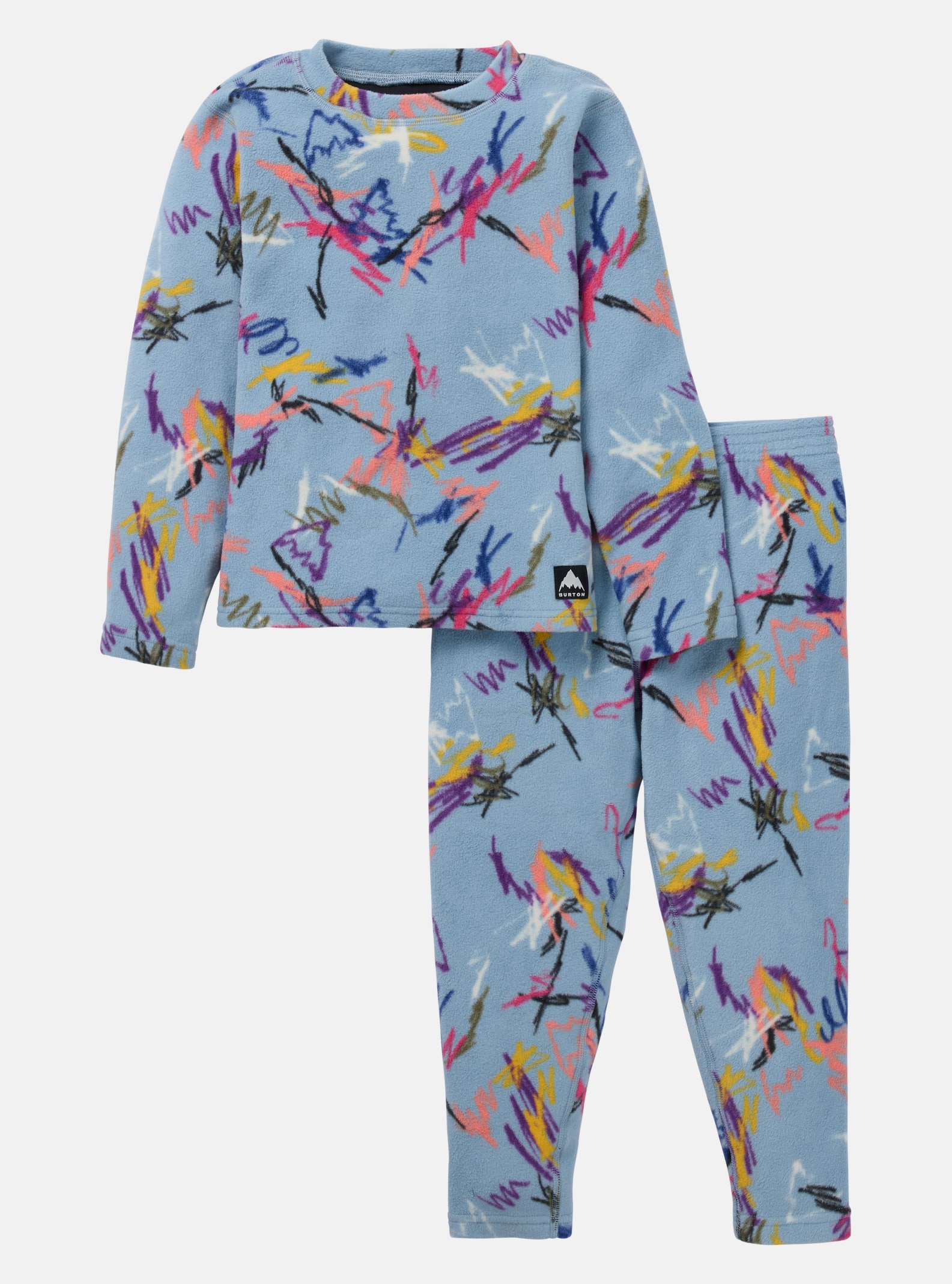 BURTON キッズ S サイズ ウエア上下 フリースベースレイヤー上下