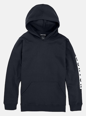 Kids' Burton Elite Pullover Hoodie shown in True Black