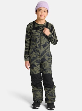 Kids' Burton Skylar 2L Bib Pants shown in Forest City Streets