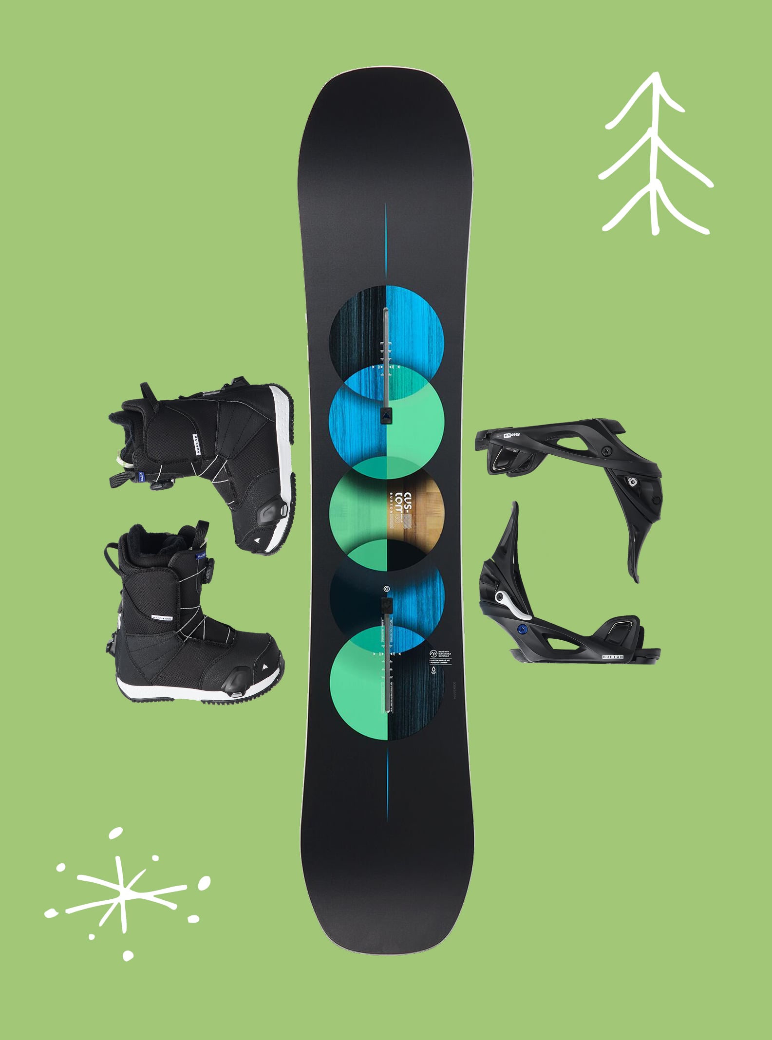 Kids' Custom Snowboard Package | Burton.com Winter 2026 US