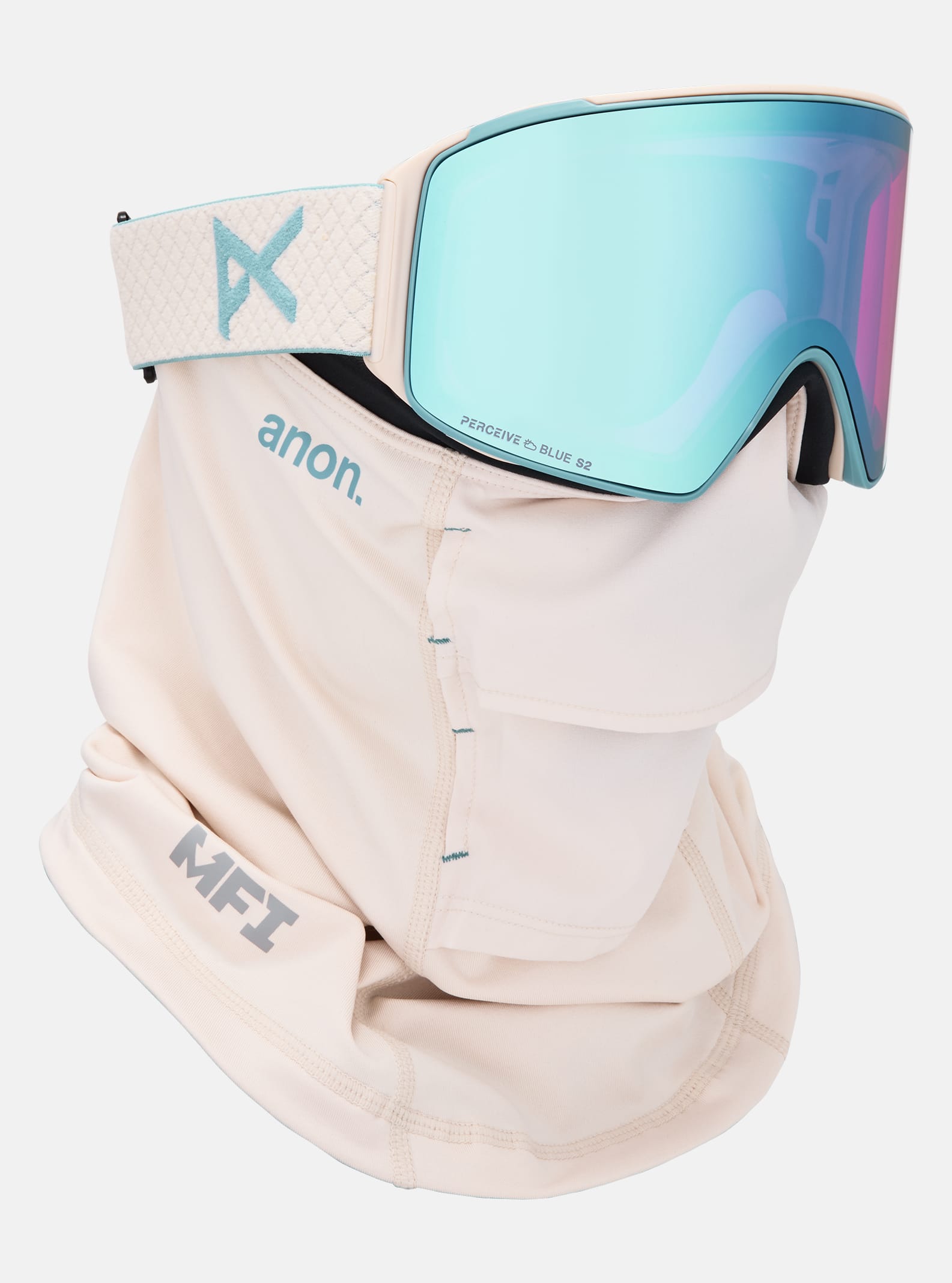 未使用 anon ゴーグル m4 ボーナスレンズ フェイスマスク BURTON 23-24 anon アノン ゴーグル M4 Goggles Low Bridge Fit