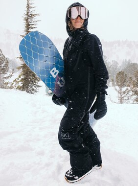 Women's Burton [ak]&reg; Kimmy GORE-TEX 2L Bib Pants shown in True Black