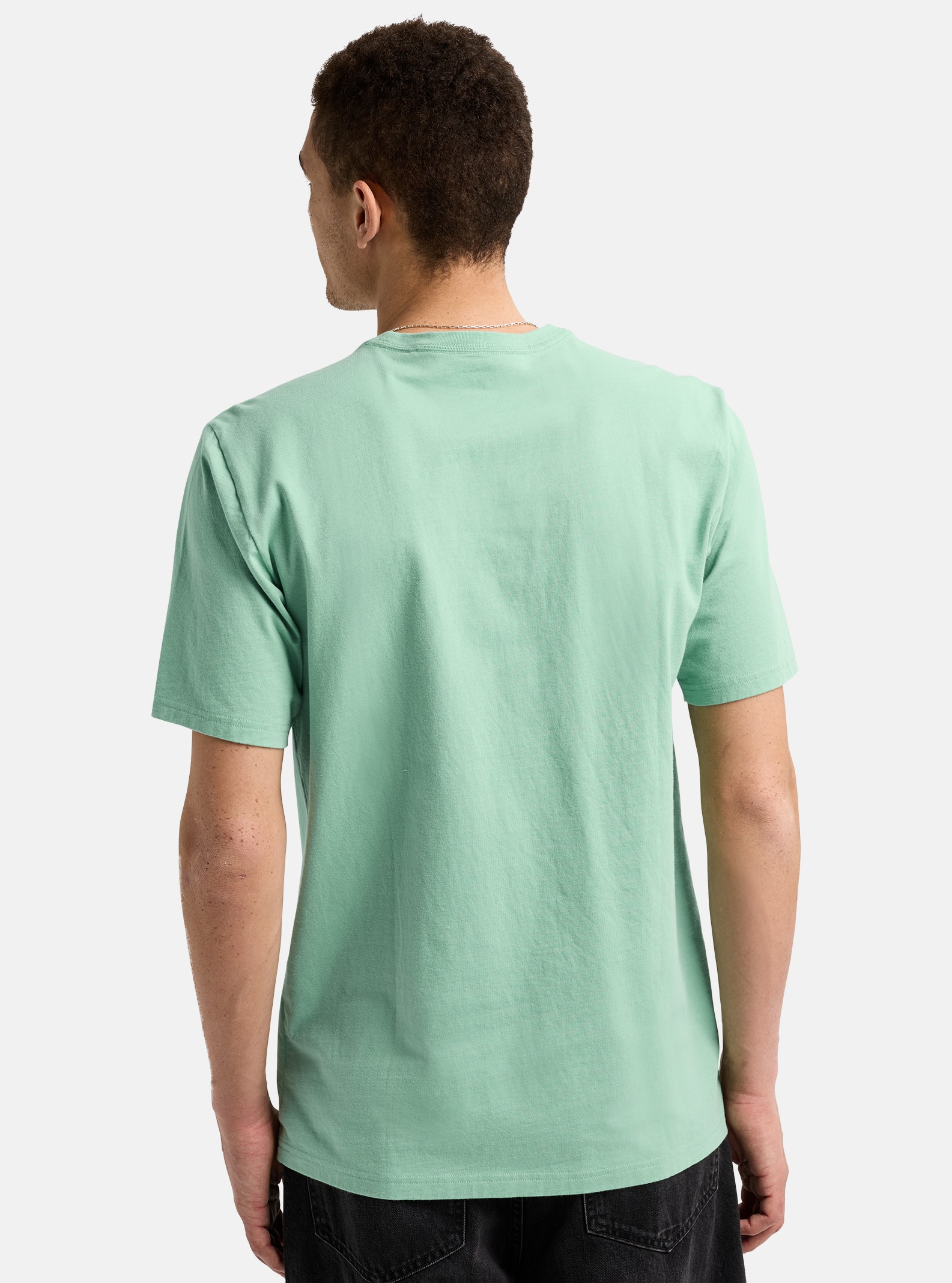 Supima® Cotton Crew Neck T-Shirt in White – Lorenzo Uomo