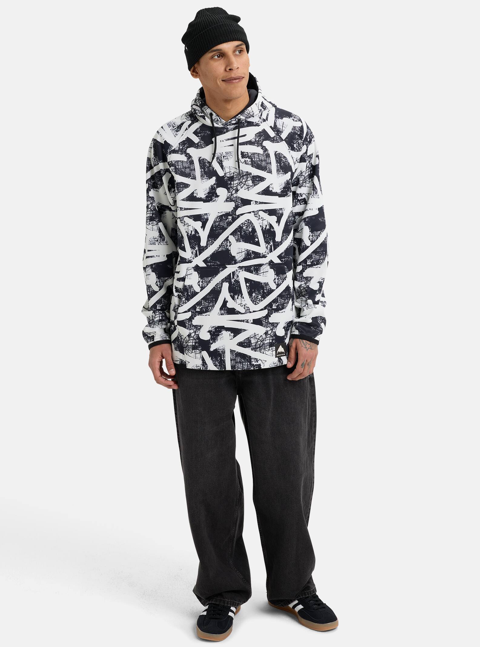 メンズ Burton クラウン ウェザープルーフ フリースプルオーバー
